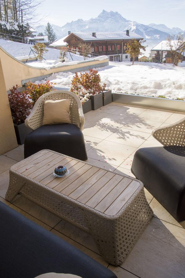 Appartements Dans La Residence Panorama Villars-sur-Ollon Exterior photo